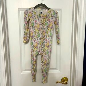 Dreamiere (Dream Jamms) Jammstones Bamboo Footie Pajama Size 12-18 months